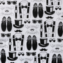 Цена за 20 шт. Бумага упаковочная тишью «Мужские атрибуты», 50 х 70 см