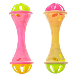 Погремушка Гантелька, цвет МИКС, Крошка Я фото 7