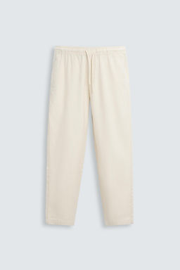 RELAXED FIT TEXTURED TROUSERS - Zara фото 40