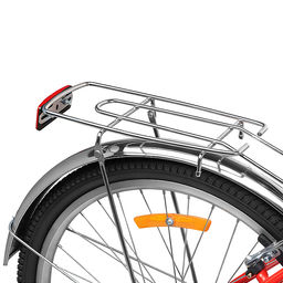 Велосипед 24" Rocket City Fold S 24, цвет красный, размер 16"