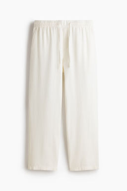 Pantal?n en mezcla de lino Relaxed Fit
