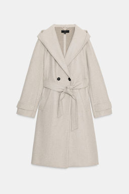 SOFT HOODED COAT - Zara фото 16