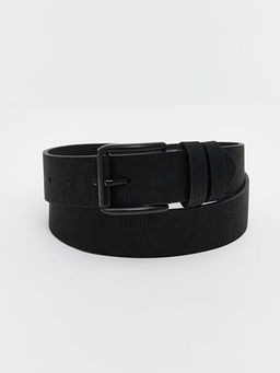 Deri G?r?n?ml? Erkek Kemer