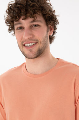 Erkek Regular Fit Bisiklet Yaka Somon Basic Ti__rt Sepette S_rpriz _ndirim - U.s. polo assn фото 3