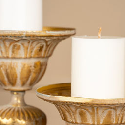 Подсвечник металл «Ярусы» для одной свечи 16×16×25 см