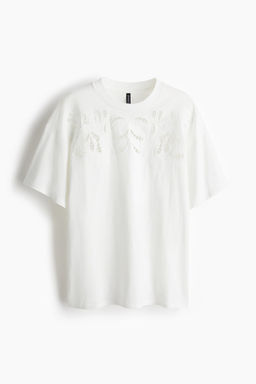Camiseta oversize con motivo - H&m фото 5