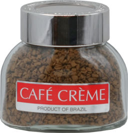 CAFE CREME. Растворимый сублимированный 45 гр. стекл.банка