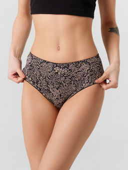 Цена за 2 штуки! Трусы женские макси с принтом в наборе, 3 шт - Mark formelle фото 2