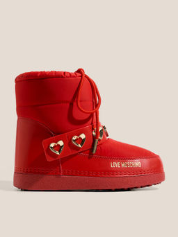 Женские дутики LOVE MOSCHINO SKI BOOT Артикул 4562703, рубиновый