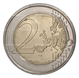 Монета 2 евро 2019 года J Германия 30 лет падению Берлинской стены