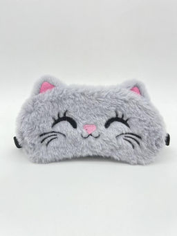 Маска для сна "Happy cat", gray