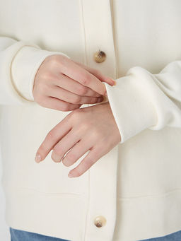 Кардиган женский молочный