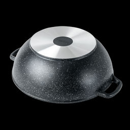 Казан 280/100 4л. С крышкой гранит кн2832аг