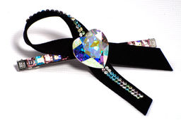 Заколка-автомат PN0370 синий хамелеон - Mini maxi фото 9