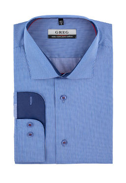 Сорочка мужская длинный рукав GREG 221/131/7306/Z/1p_GB  фото 2