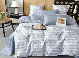 КПБ Boris Двусторонний Страйп-сатин BORDSS015 1.5 спальный