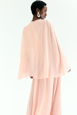 Vestido con capa decorativa - H&m фото 4