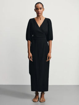 Платье из вискозы с принтом / Zarina  фото 3