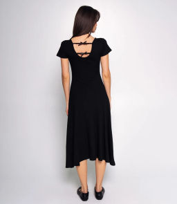 Платье #КТ8858, чёрный