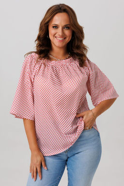 Блуза Anastasia 1252 красный