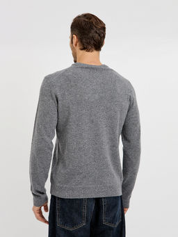 джемпер мужской базовый из шерсти - Glenfield фото 5