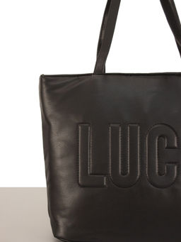 LACCOMA сумка WJC7053-черный эко кожа хлопок  фото 5