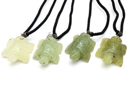 Подвеска из нефрита Слоник на шнурке 48-62см - Радуга камня фото 12