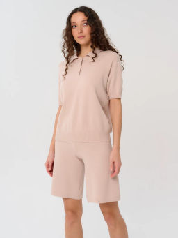 Шорты женские ZZ-11002 beige - Eleganzza фото 2