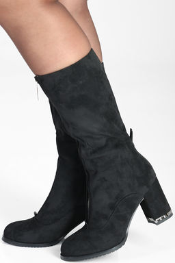 Сапоги зимние с молнией спереди