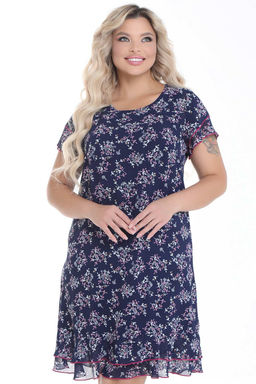 Платье П-2171/20 Цвет:т.синий - Леди агата фото 7