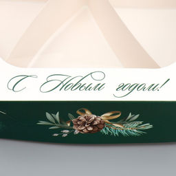 Цена за 5 шт. Коробка складная «С Новым годом!», 20×23×4 см