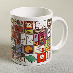 Кружка чайная керамическая «Лучший учитель», 320 мл