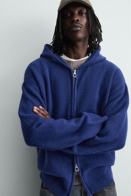 HOODED CARDIGAN - Zara фото 5