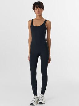 Комбинезон спортивный женский черный - Mark formelle фото 4