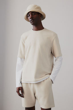 Pantalon corto en sudadera Regular Fit - H&m фото 2