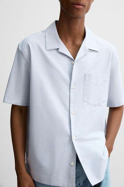 STRIPED OXFORD SHIRT - Zara фото 5