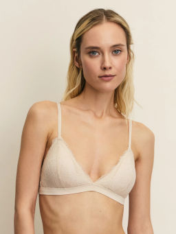 Бюстгальтер без косточек с кружевом / Zarina  фото 4