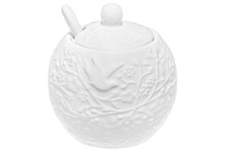 Сахарница 500 мл 11*11*12 см Райский сад с металлической ложкой - Elan gallery фото 6