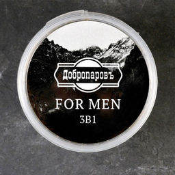 Мыло густое FOR MEN 3в1 Дегтярное, черное 280 мл Добропаровъ  фото 6
