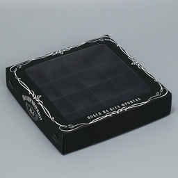 Цена за 5 шт. Коробка для конфет, кондитерская упаковка, 16 ячеек Побед на всех фронтах, 18.9?18.9?3.8 см