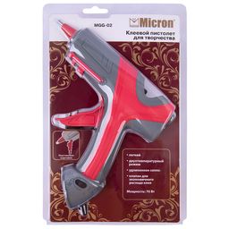Micron Пистолет клеевой MGG-02 d 11.2 мм в блистере для творчества