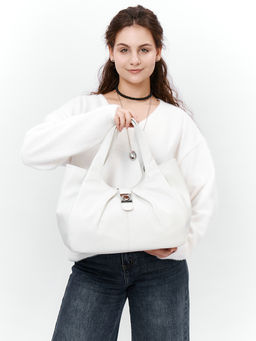 LACCOMA сумка TH1313-белый натуральная кожа полиэстер