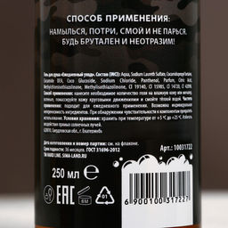 Подарочный набор С Днём оригинальных подарков, гель для душа и шампунь для волос, 2?250 мл, HARD LINE