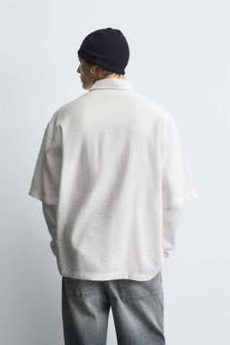 EMBROIDERED FLOWING SHIRT - Zara фото 3