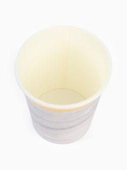 Посуда одноразовая бумажная на 20 персон, 40 предметов, мрамор белый