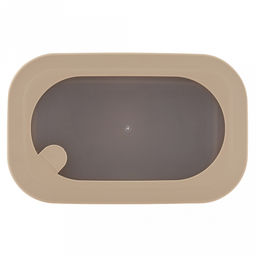 Контейнер для продуктов пластмассовый Нео 1,6л, 23x14,5x9см, прямоугольный, герметичный, с крышкой, латте, клапан для выпуска пара, подходит для СВЧ (Россия) - Домашняя мода фото 4