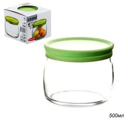 Банка 420 мл Чешни / 43002 SLB / уп.12/ зел.пласт.кр. - Галеонтрейд фото 2