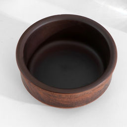 Кокотница для жюльена «Гладь», 100 мл, 8×3.5 см, красная глина