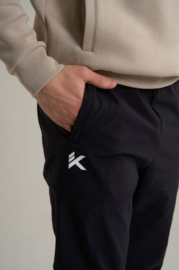 Брюки текстильные Черный KT Woven Casual Pants - Anta фото 9