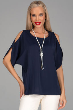 Блузка Аура (синий)